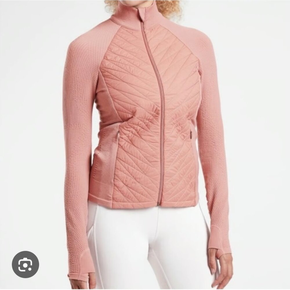 Athleta Flurry Force Insulated Primaloft Jacket II (Dusty Pink)
